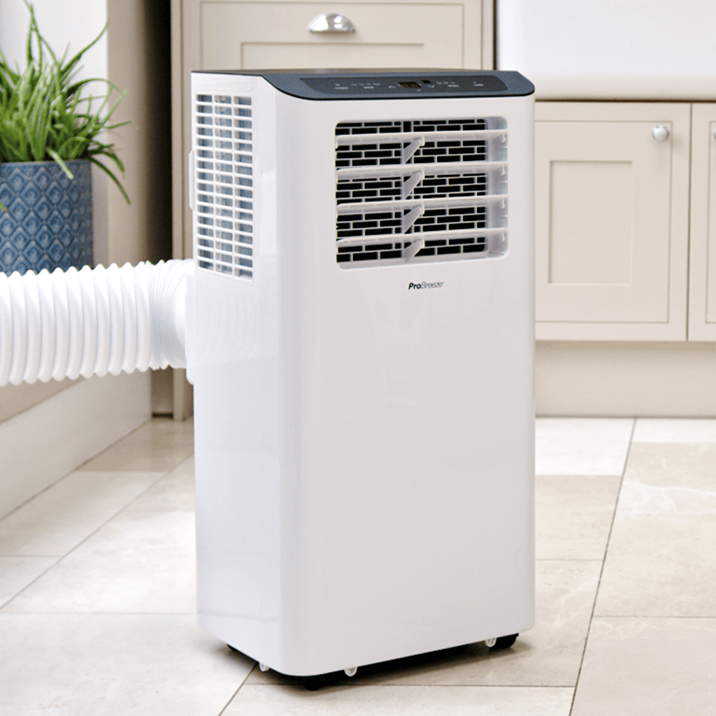 Refurbished - 12,000 BTU 3-in-1 Portable Air Conditioner with Dehumidification Function - Smart Wifi App